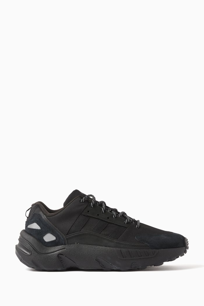 

ZX 22 Boost Sneakers in Mesh, Black