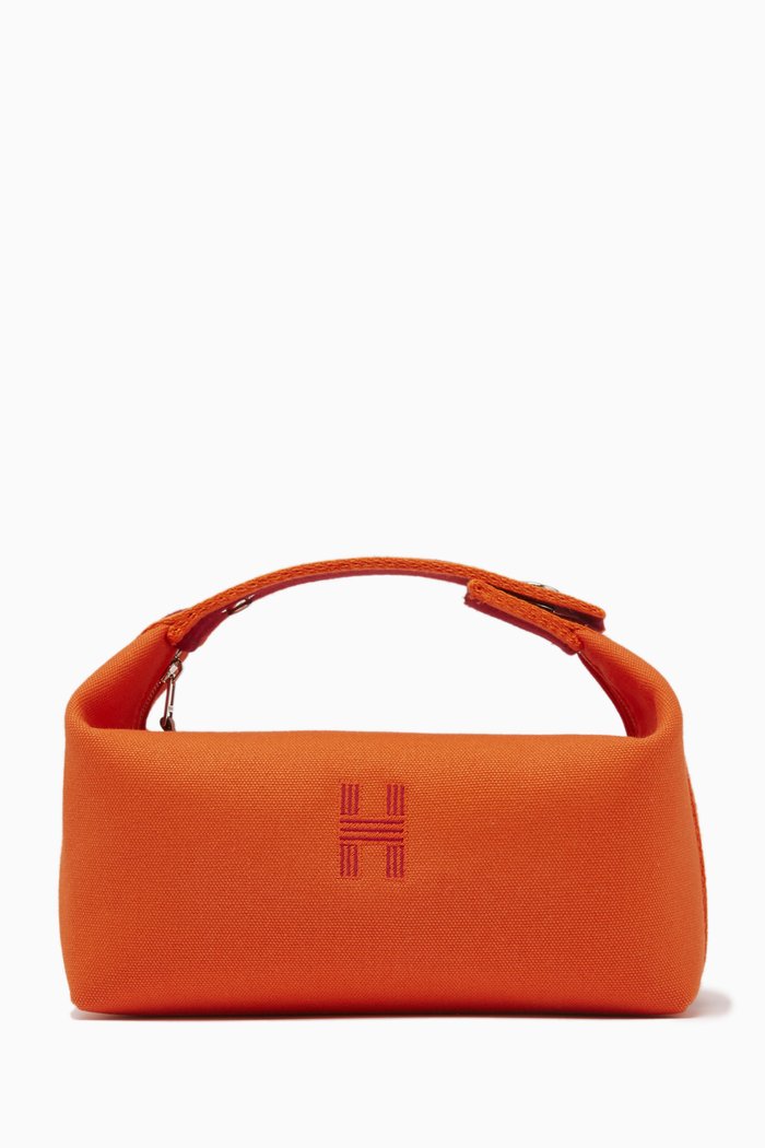 

Unused Bride-a-Brac PM Bag in Toile, Orange
