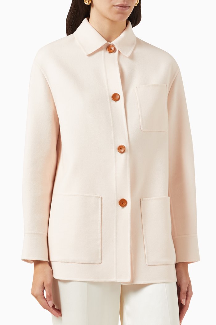 

Larson Jacket in Cashmere, Pink