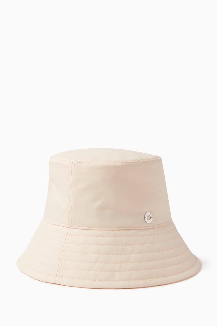 Zita Bucket Hat in Technical Microfibre, Neutral