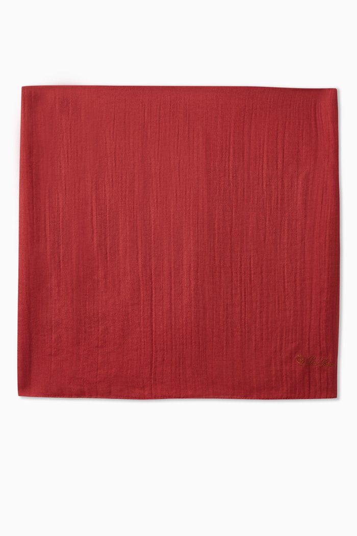 

Shayla Stole in Cashmere & Silk, Red