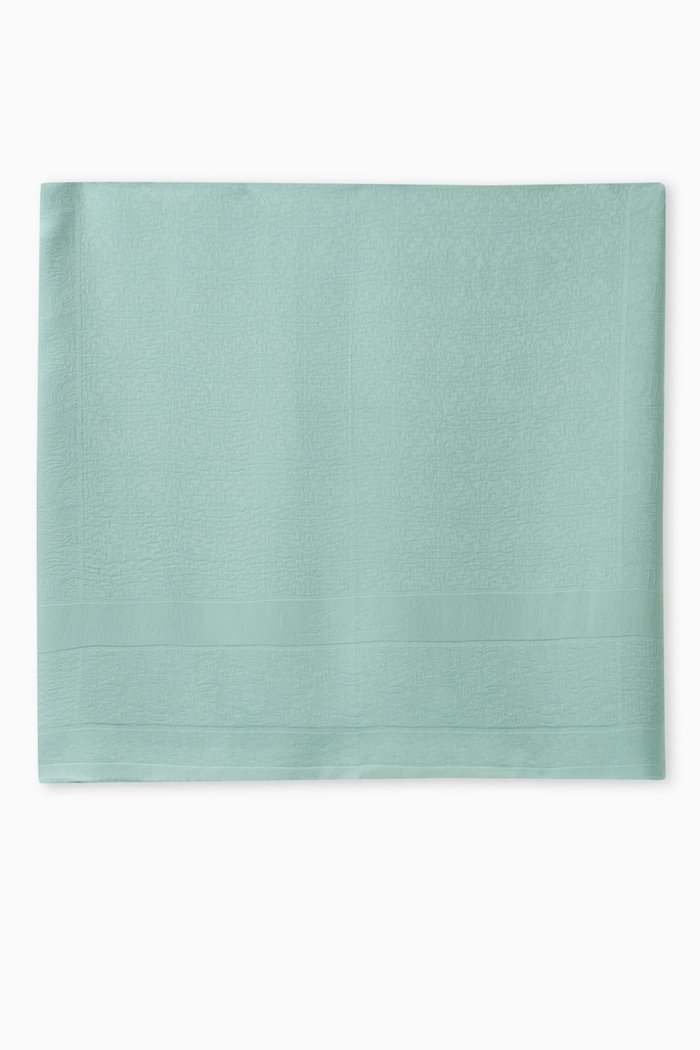 

Shayla Stole in Crepe de Chine, Blue
