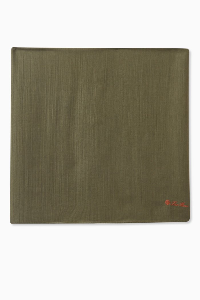 

Shayla Stole in Cashmere & Silk, Green