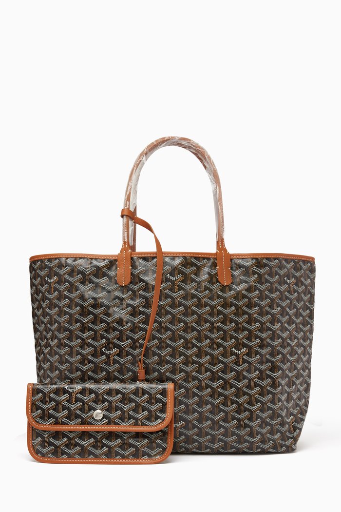 

Unused SAC St. Louis PM Tote in Goyardine Fabric, Black