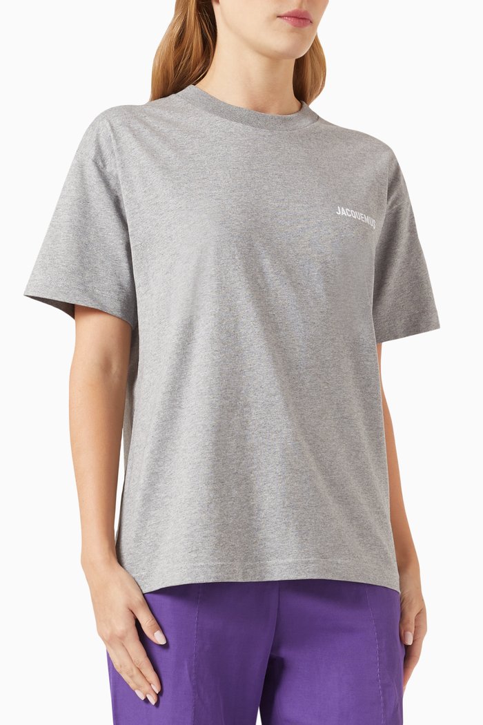 

Le T-shirt in Jersey, Grey