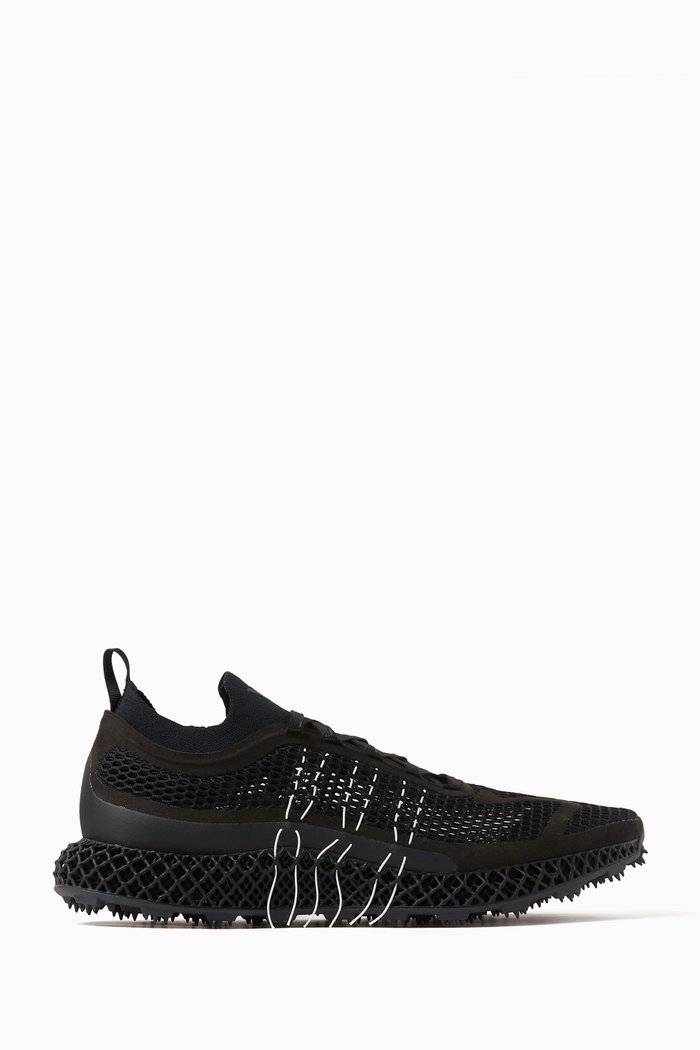 

Runner 4D Halo Sneakers in Mesh, Black