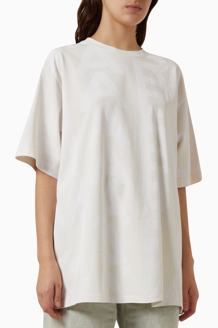 

Big Monogram T-shirt in Cotton, White