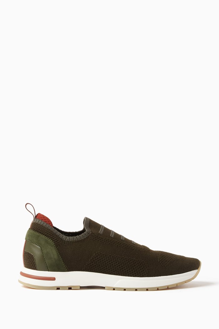 

360 LP Flexi Sneakers in Wish® Virgin Wool, Brown