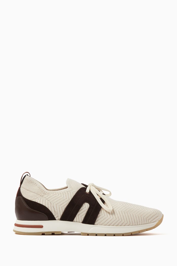 

360 LP Lady Flexy Walk Sneakers in Wish® Virgin Wool, Neutral