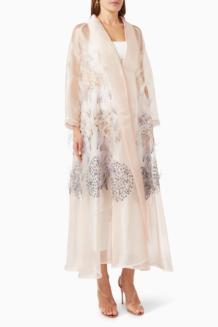 

Feather Abaya, Orange