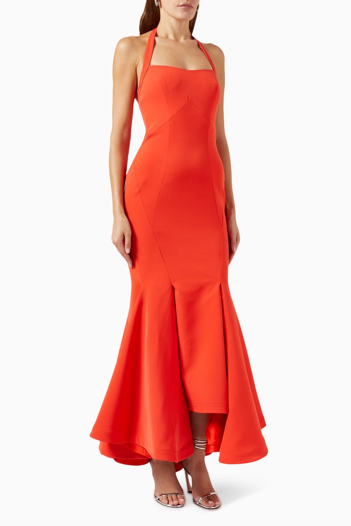 

Bustier Midi Dress, Orange