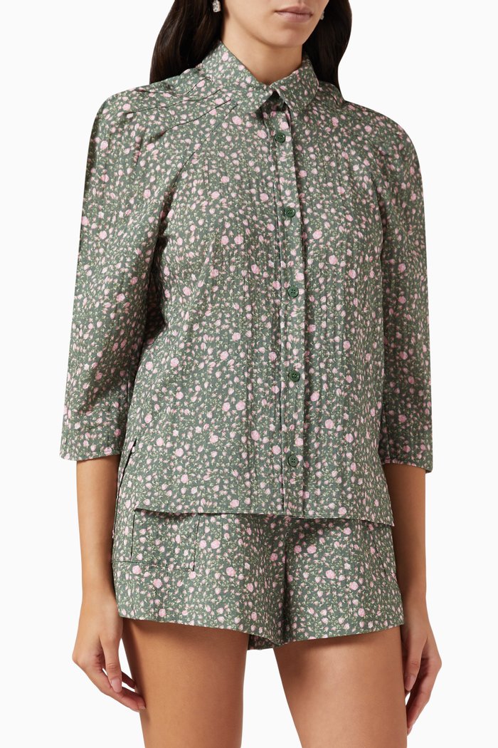 

Cakita Rosebud Print Shirt, Multicolour