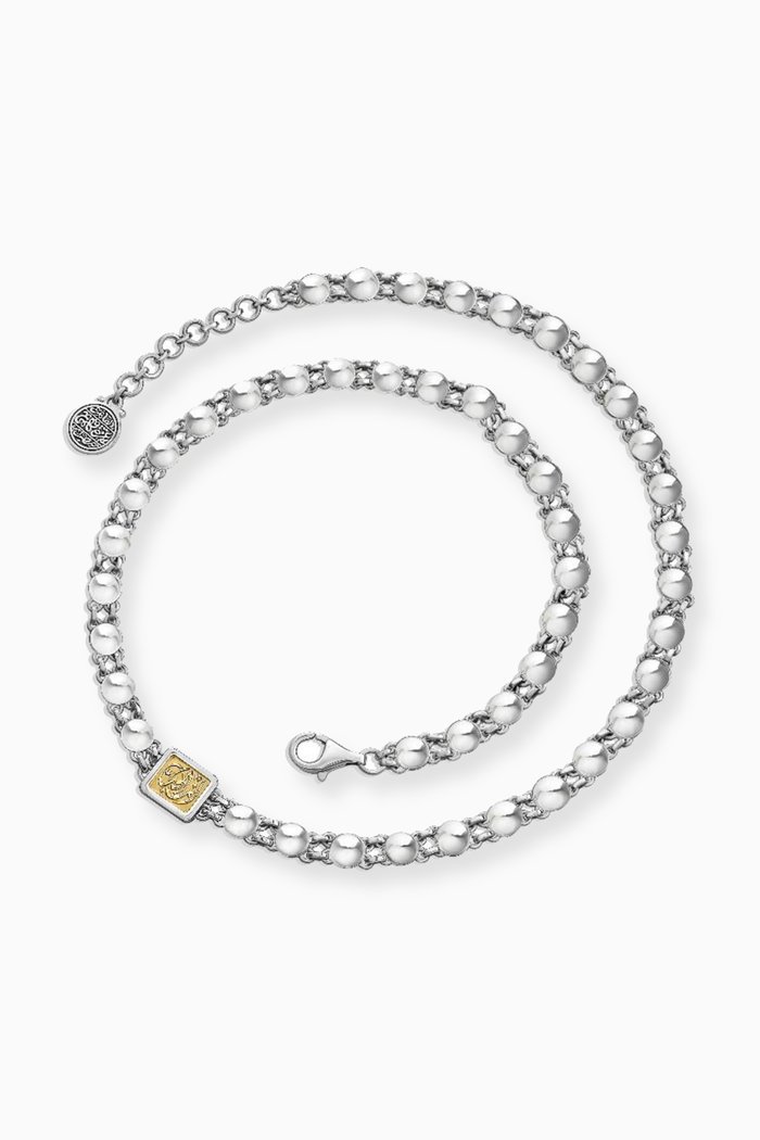 

Charm Bracelet in 18kt Gold and Silver