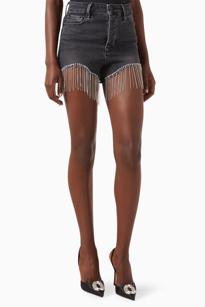 

Bombshell Shorts in Denim, Black