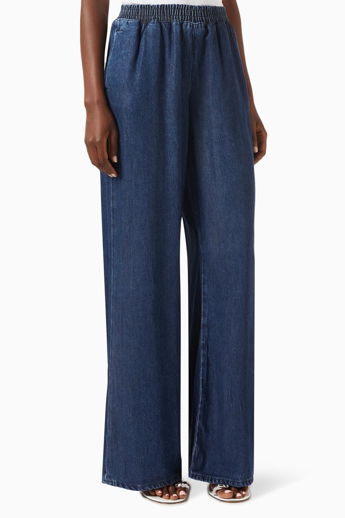 

Weightless Track Pants in Denim, Blue