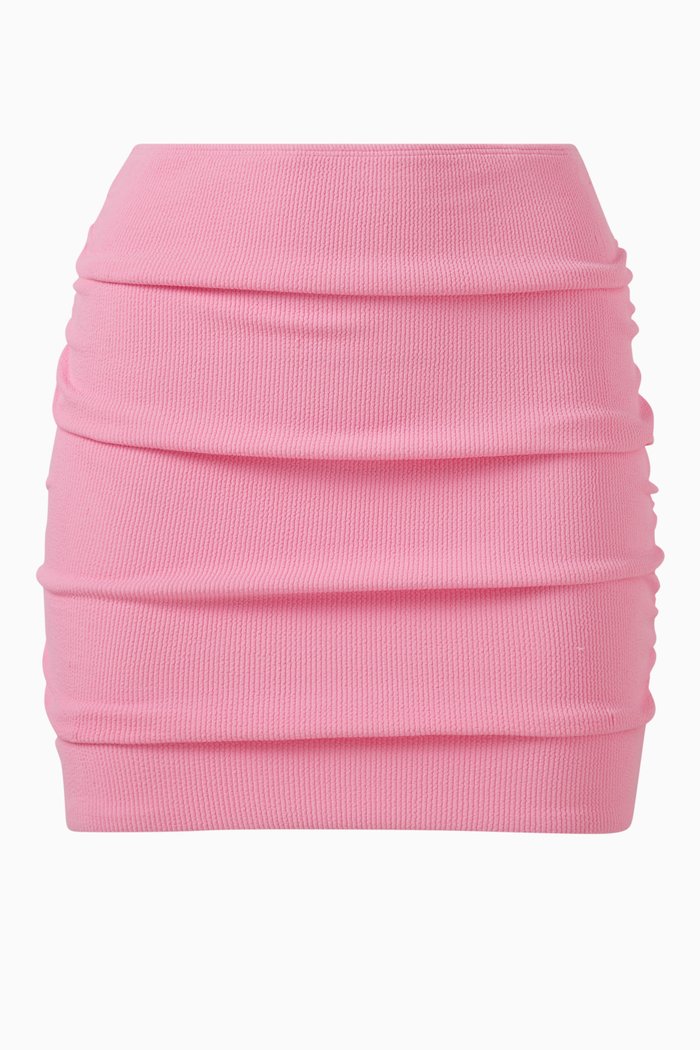 

Twiggy Pleated Mini Skirt, Pink