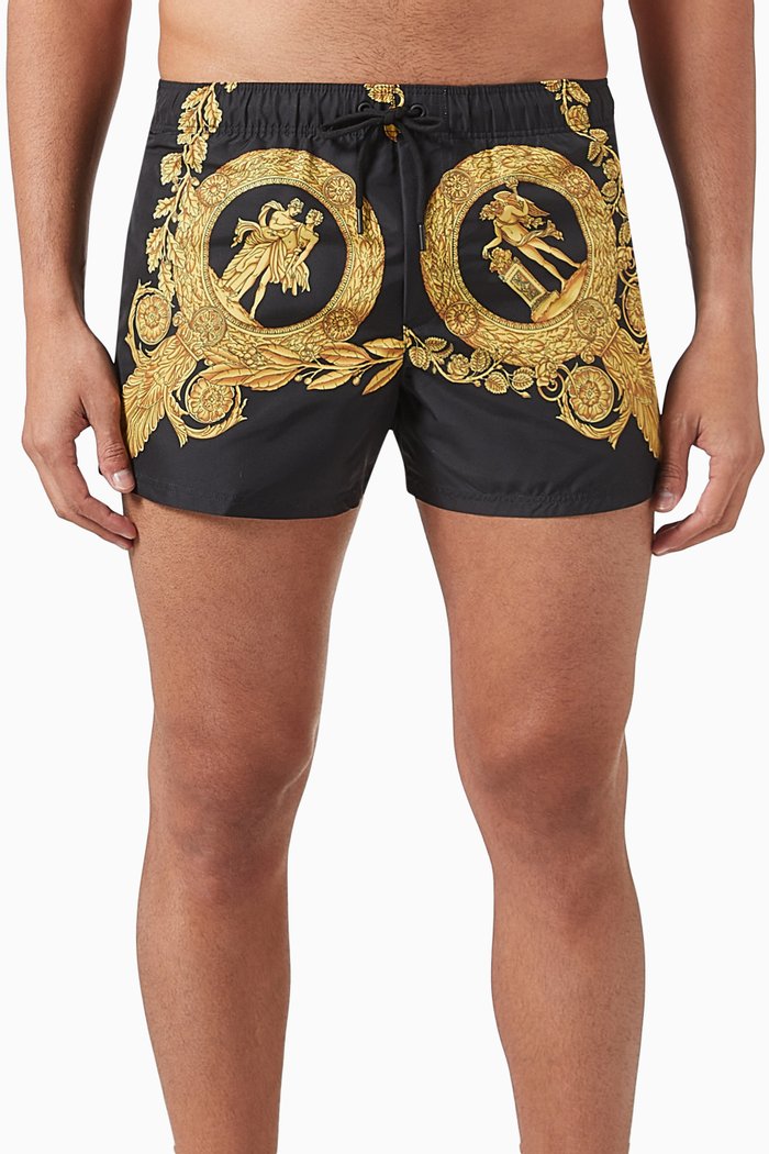 

Maschera Swim Shorts in Nylon, Black
