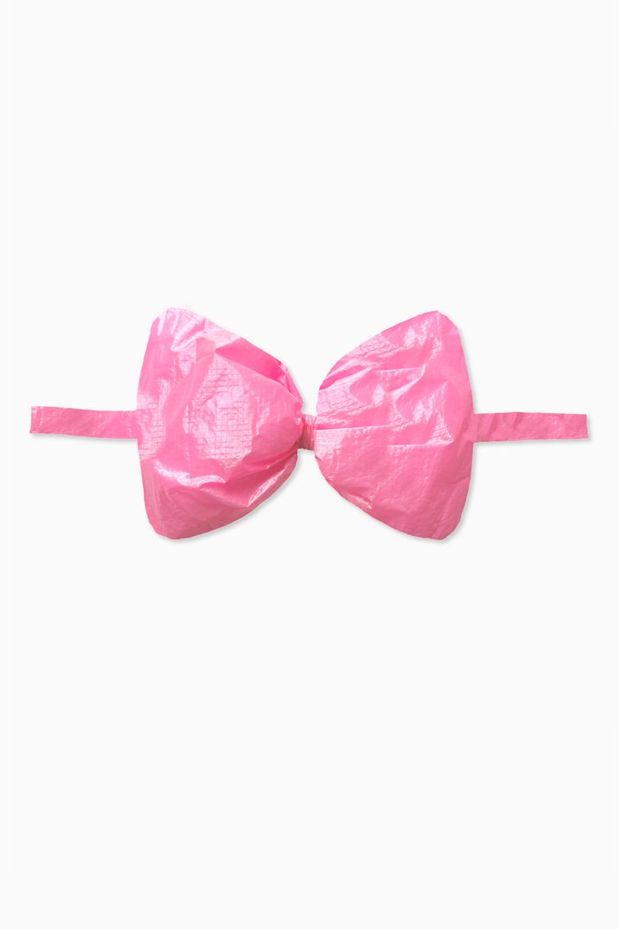 

Bow-shaped Belt Bag in Polyester, Pink