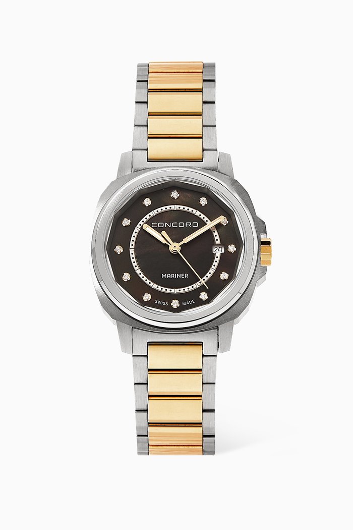 

Mariner X Quartz Diamond Stainless Steel Watch, 30mm, Grey