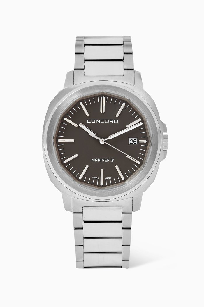 

Mariner X Quartz Stainless Steel Watch, 40mm, Grey