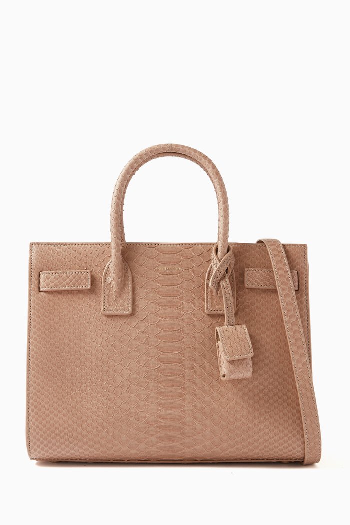 

Sac de Jour Baby Bag in Python, Neutral