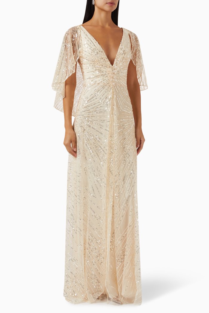 

Embellished Gown, Gold