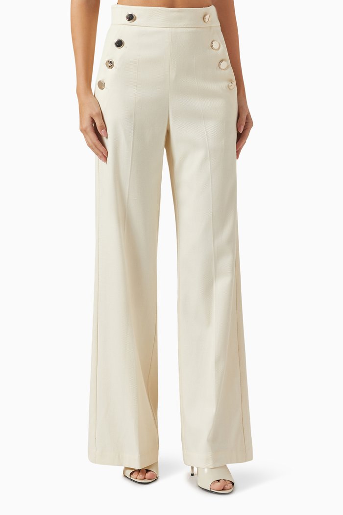 

Himare Pants in Cotton Blend, Neutral