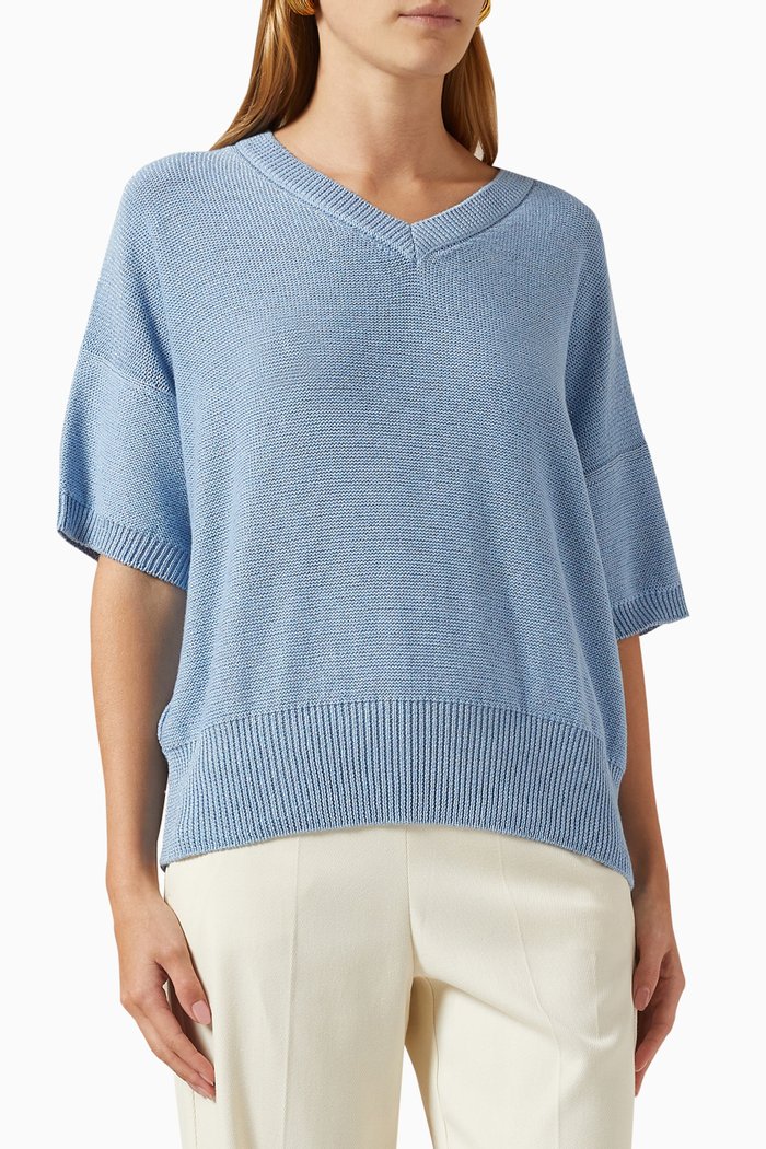 

Ducato Oversized Sweater, Blue