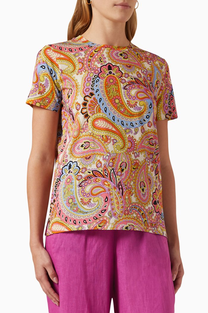 

Olimpia T-shirt in Jersey, Multicolour