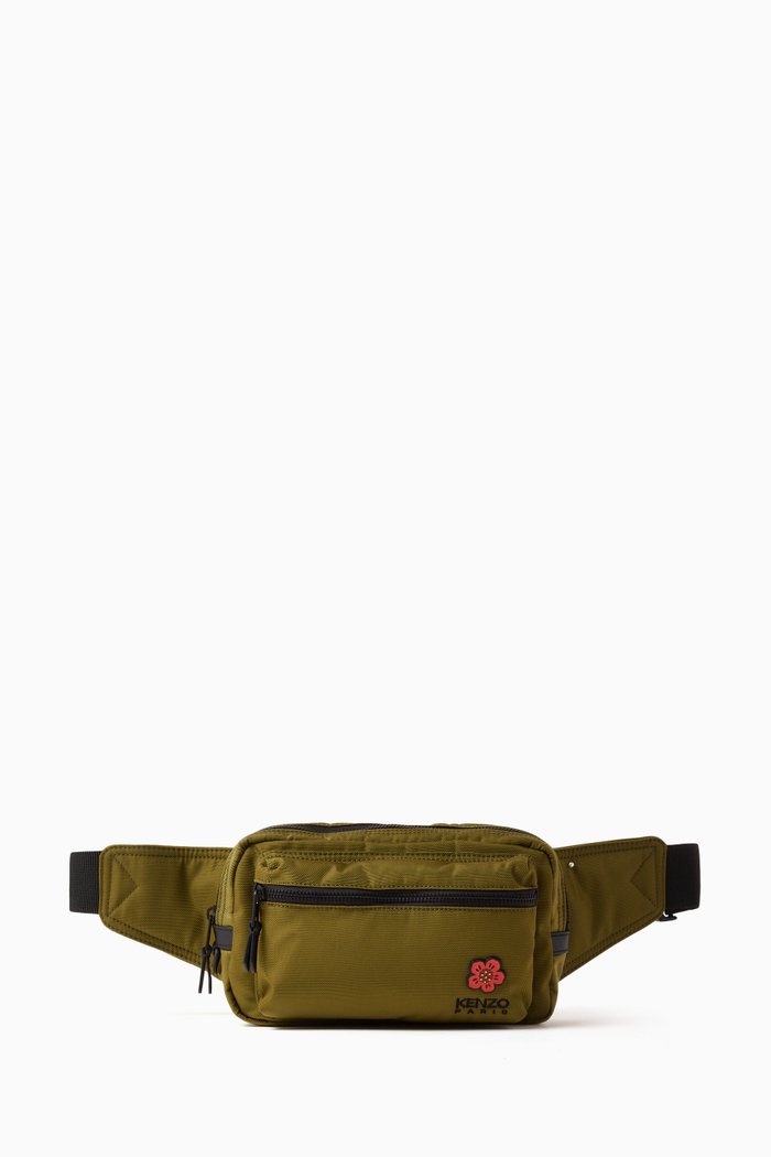 

Boke Flower Belt bag in Nylon, Brown