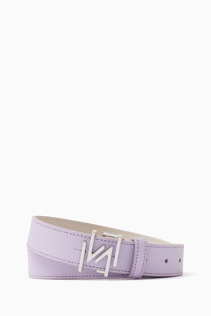 

Scarpa Belt in Leather, Purple