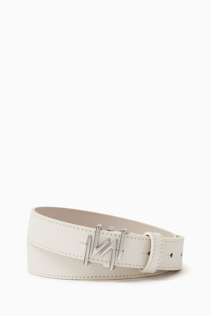 

Scarpa Belt in Leather, White