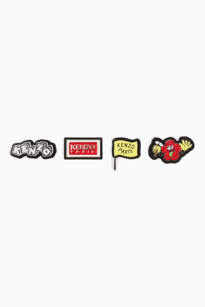 

Kenzo Stamps, Set of Four, Multicolour