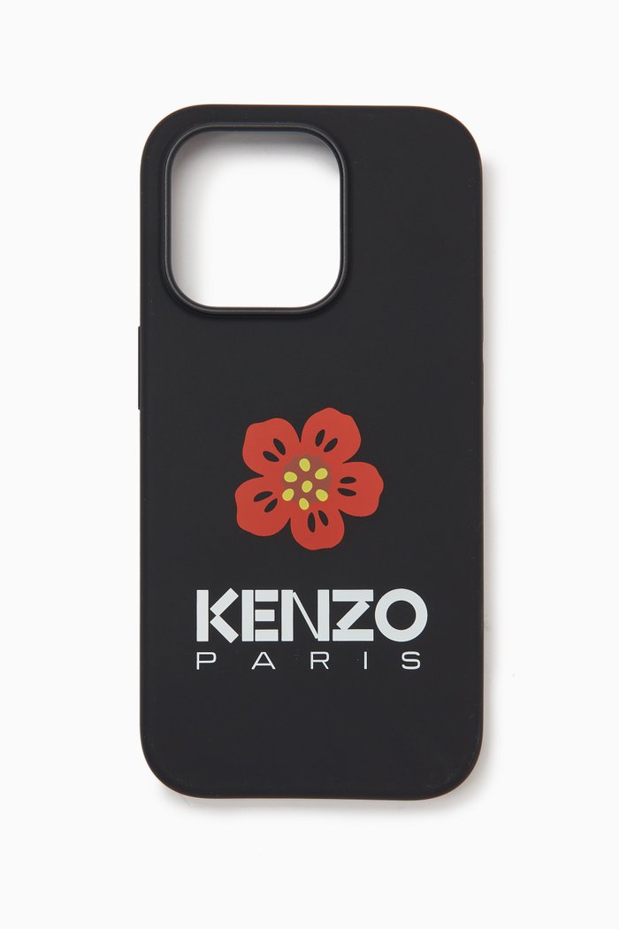 

Boke Flower iPhone 14 Pro Case in PU, Black