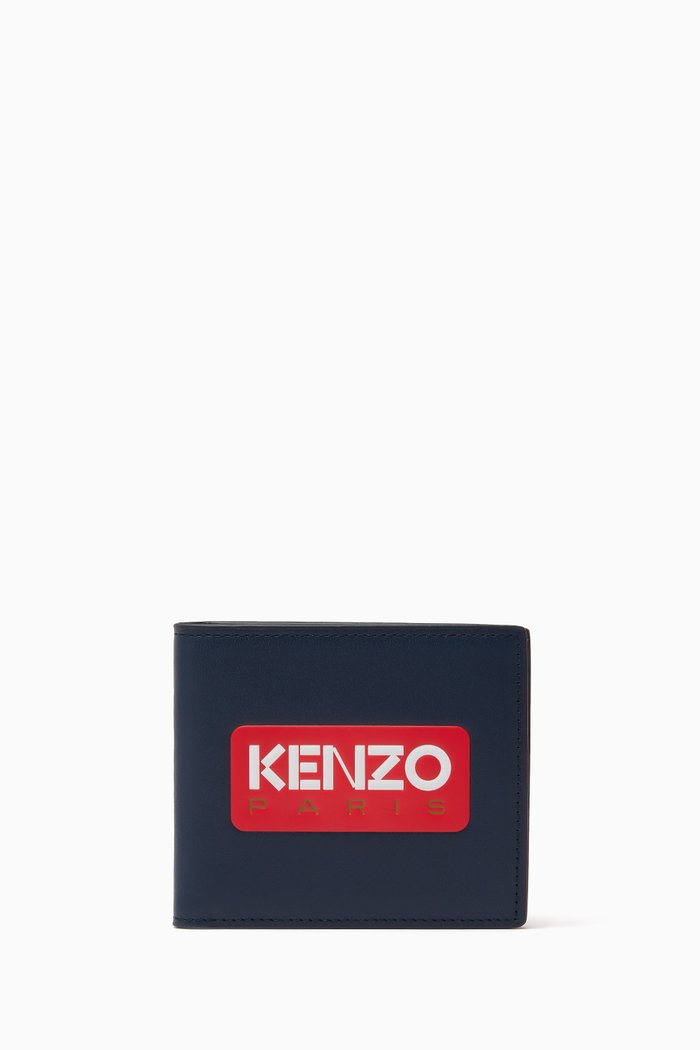 

Kenzo Paris Wallet in Leather, Blue