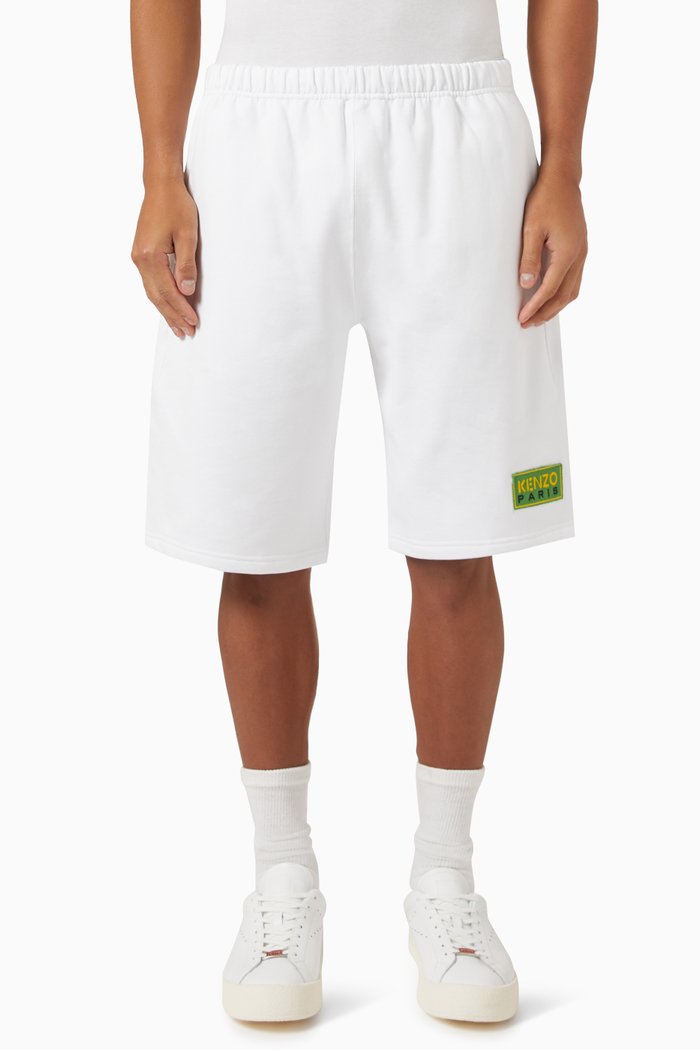 

Paris Sweatshorts in Cotton, White