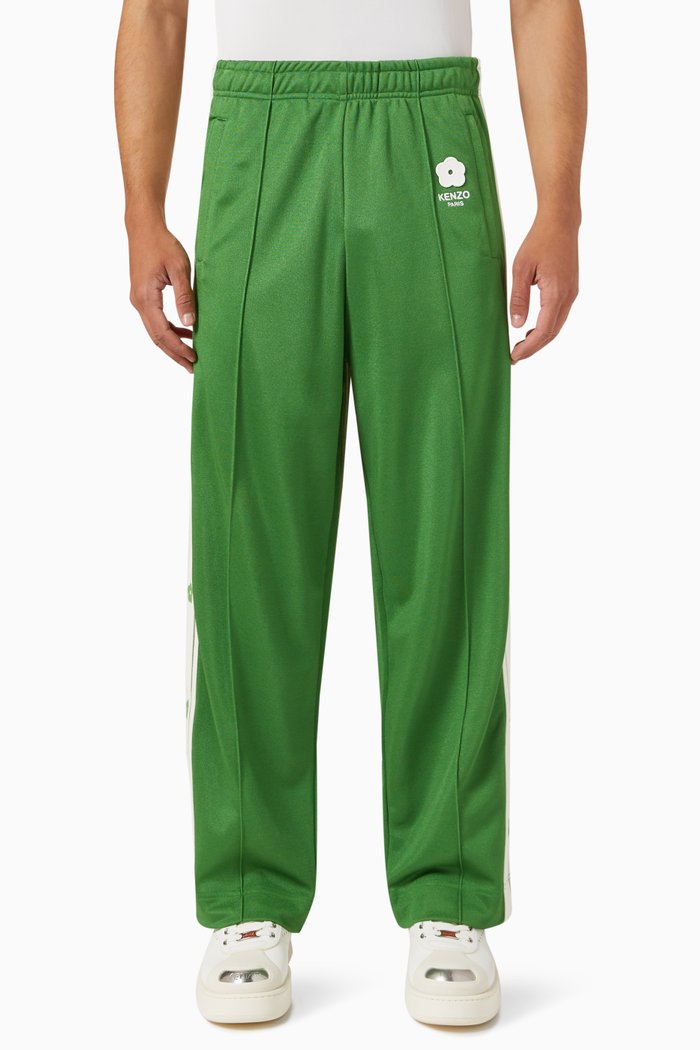 

Varsity Joggers in Nylon Blend, Green