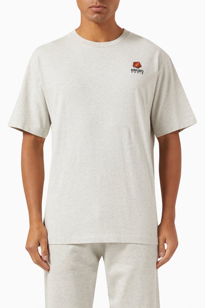 

Paris T-shirt in Cotton Jersey, Grey