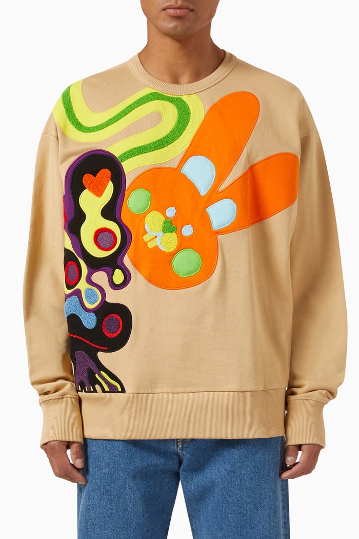 

KENZOO Sweatshirt in Cotton, Neutral