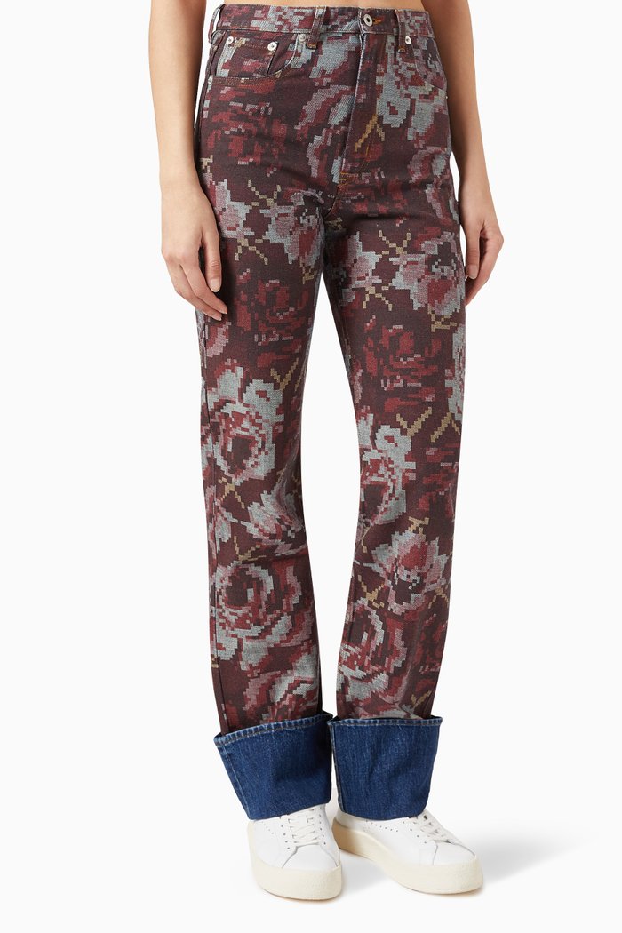 

Asagao Jeans in Denim, Grey