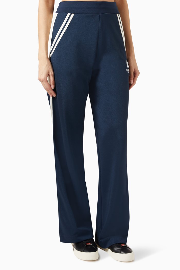 

Sailor Jogger Pants in Viscose Blend, Blue