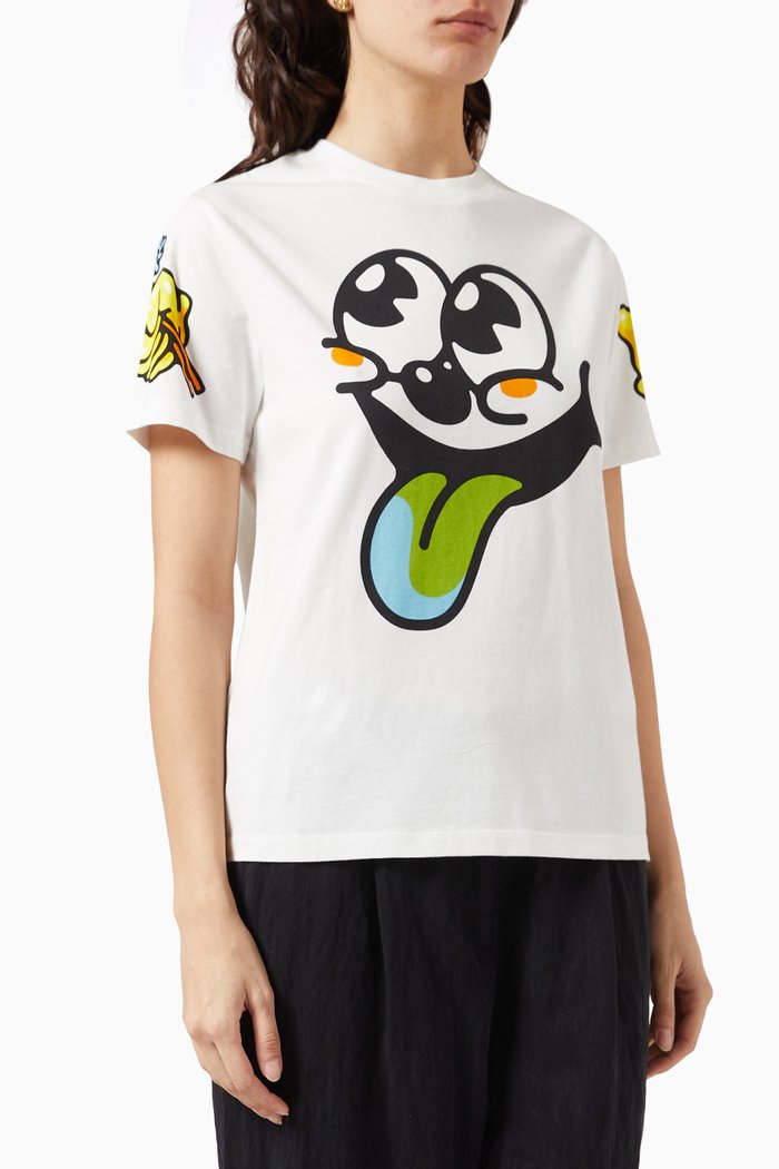 

Boke Boy T-shirt in Cotton Jersey, White