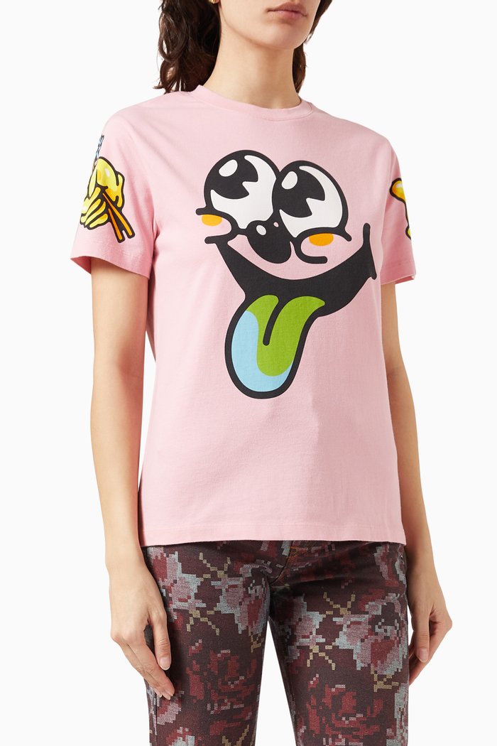 

Boke Boy T-shirt in Cotton Jersey, Pink