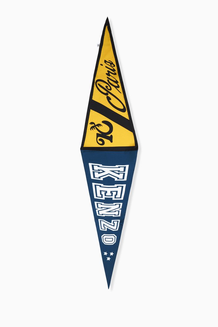 

Baseball Flag Scarf in Silk, Multicolour