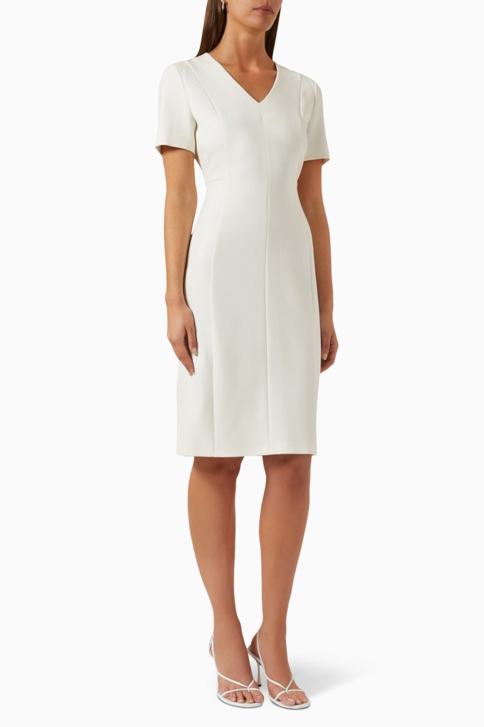 

Damaisa Sheath Dress in Viscose-blend, Neutral
