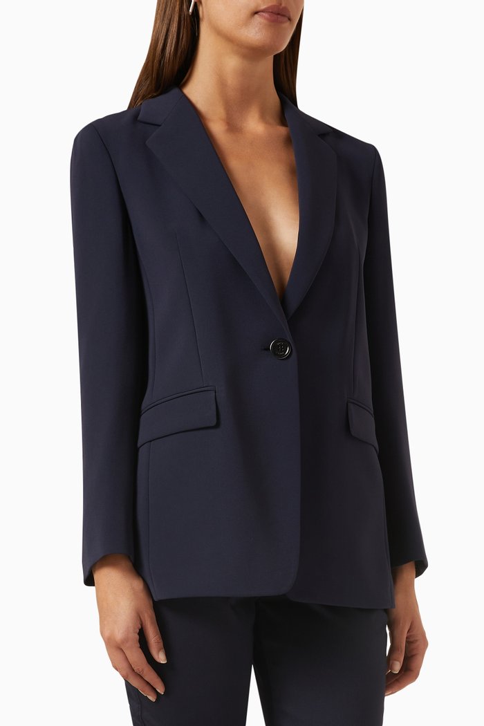 

Jocalua Flap Pocket Blazer, Blue