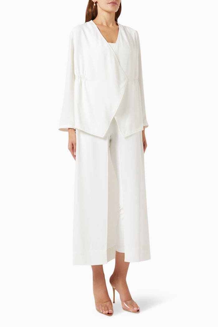 

Jacket Abaya, White