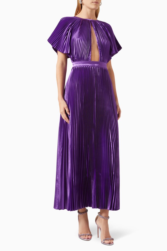 

Orchestra Midi Dress, Purple