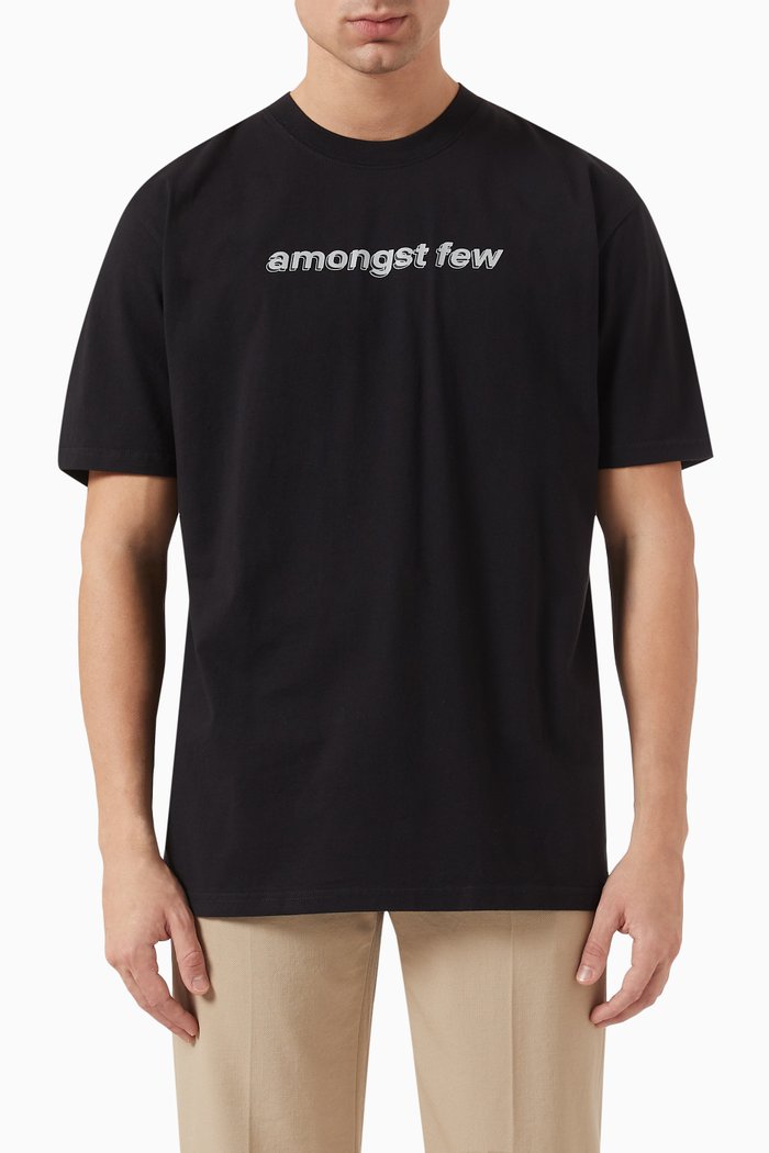 

Logo T-shirt in Cotton Jersey, Black