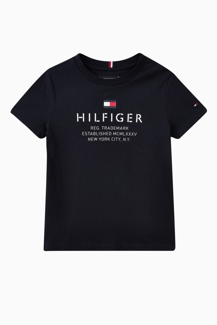 

Logo T-shirt in Cotton, Blue